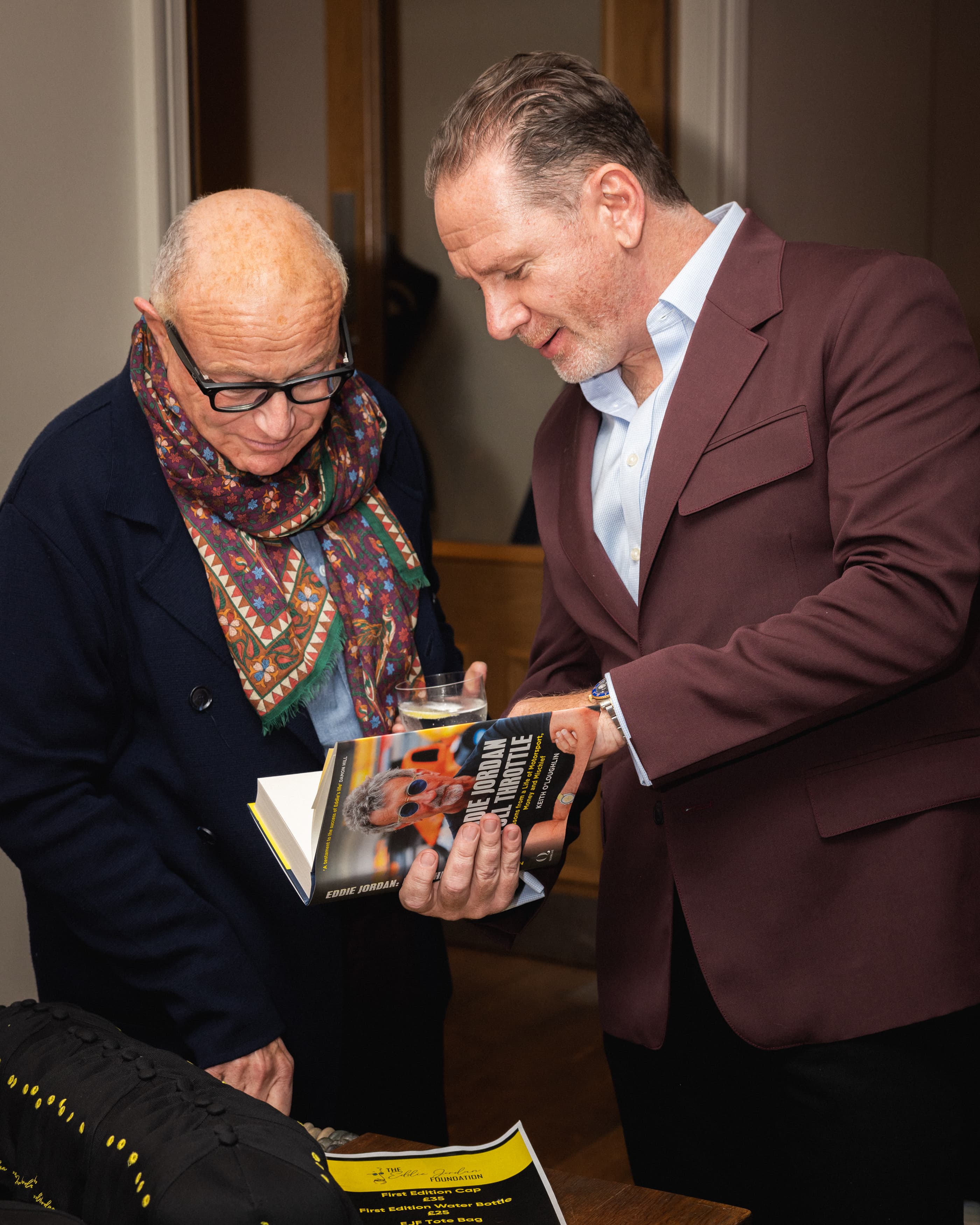 Eddie Jordan Foundation gathering